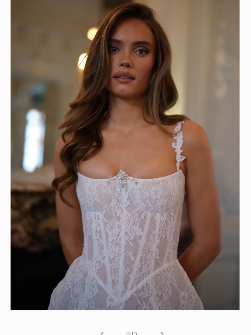 Rosie Etienne Bridal “DARCY” Mini Dress - Picture 4 of 16